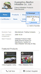 Mobile Screenshot of bestfun-inflatable.com